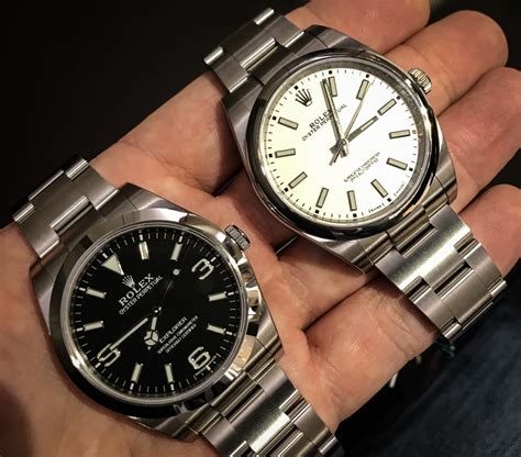 rolex oyster perpetual vs explorer.